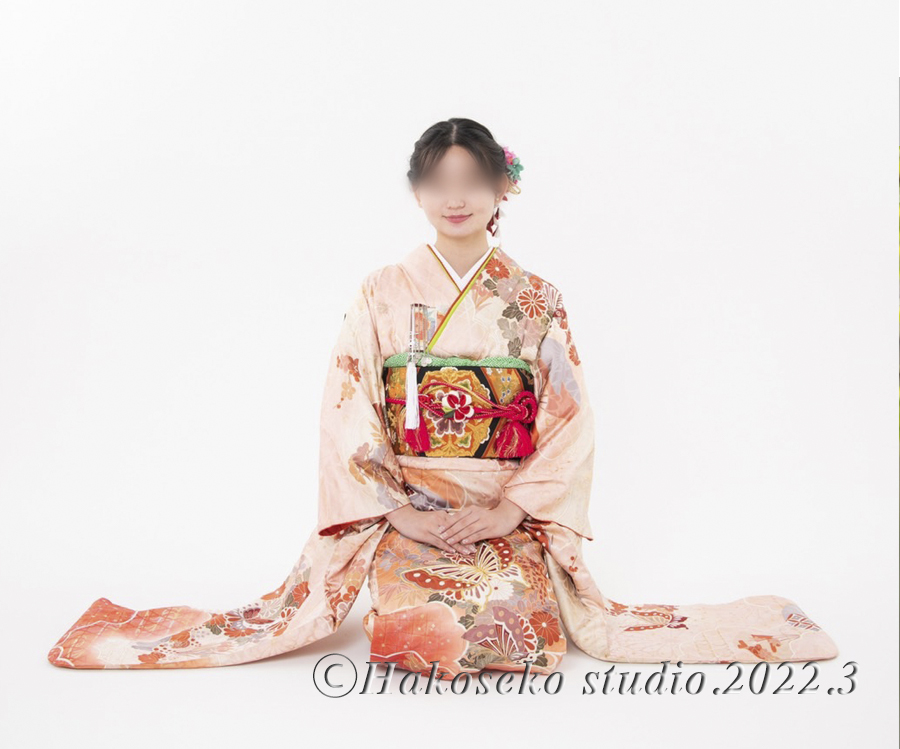 成人式の筥迫2022.3 〜RHちゃん〜 | 筥迫は続くよどこまでも！