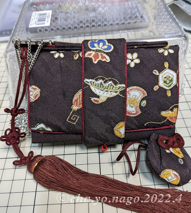 花嫁5点セットを製作して〜cha.yo.nagoさんの作品〜 | 筥迫は