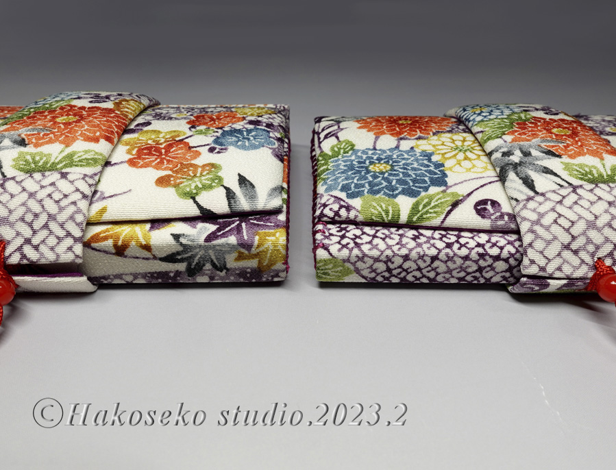 新作 縢襠筥迫（基本型）応用 〜簡易式〜 | 筥迫は続くよどこまでも！