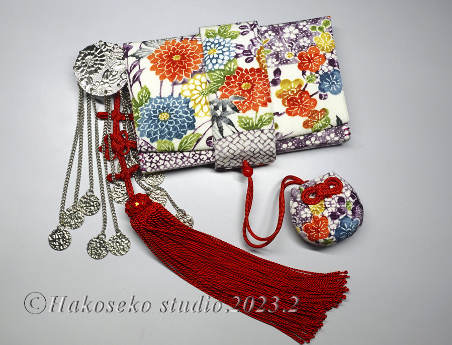 新作 縢襠筥迫（基本型）応用 〜簡易式〜 | 筥迫は続くよどこまでも！