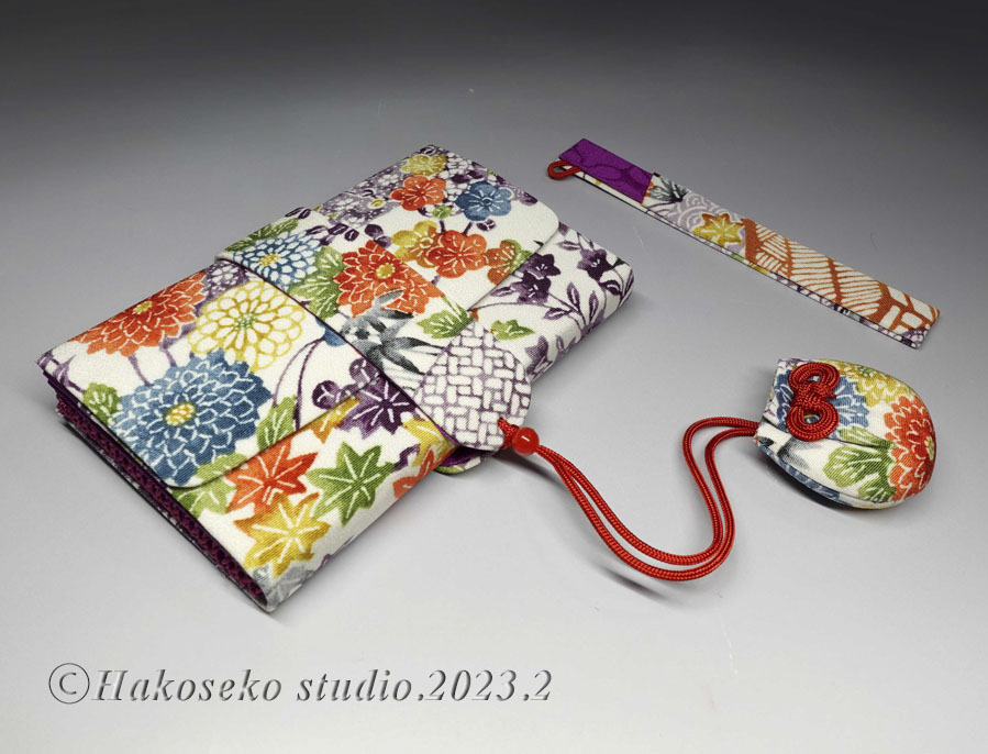 新作 縢襠筥迫（基本型）応用 〜古式〜 | 筥迫は続くよどこまでも！