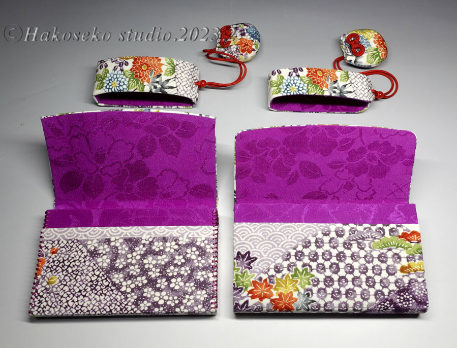 新作 縢襠筥迫（基本型）応用 〜古式〜 | 筥迫は続くよどこまでも！