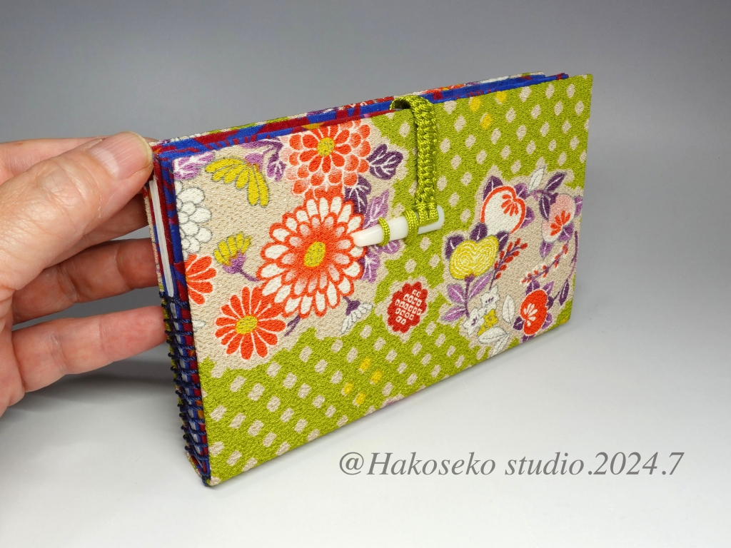 ハンドメイド　小物入れ　懐紙入れ あがき付懐紙入 | 筥迫は続くよどこまでも！