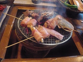 萬久 炭火焼き