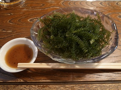 やんばる料理 あぶ 海ぶどう