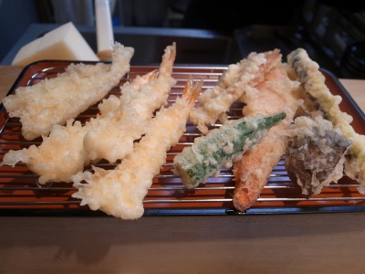 鎧 天麩羅定食