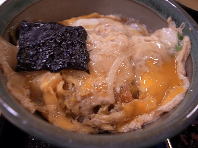 野村 カツ丼 孫膳 卵とじ