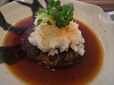 豊琳 おろしハンバーグ