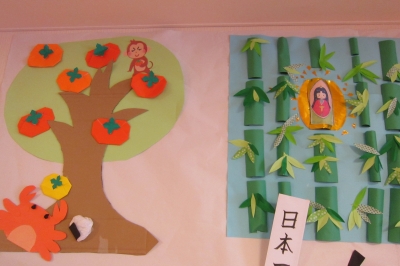 昔話 壁画クラフト ハンドメイド・手芸 