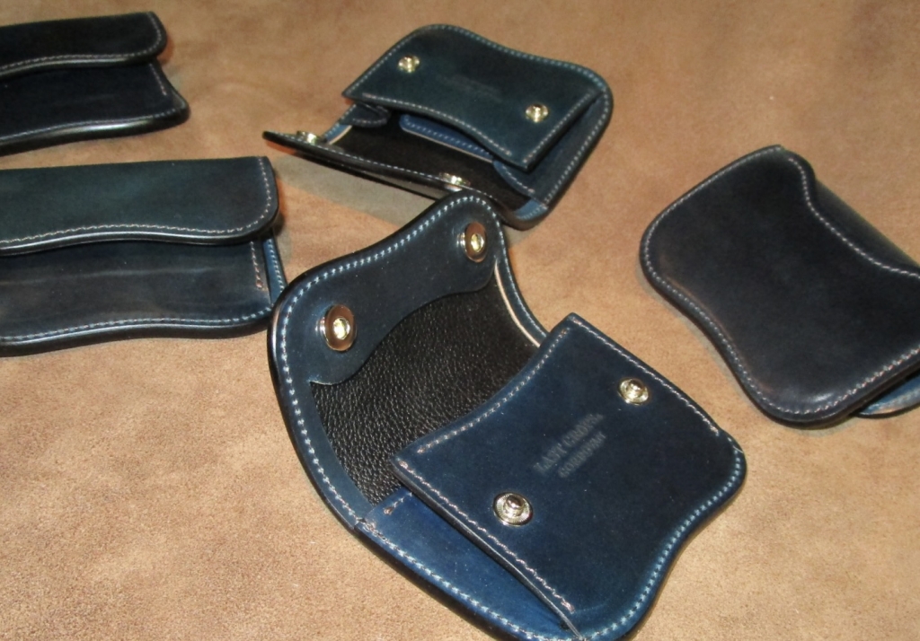 ROUGH-OUT SERIES LC TONGUE Horween Full-Cordovan Lining Ver. NAVY ...
