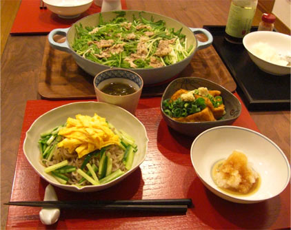 15日夕食