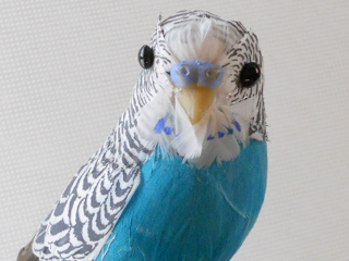 セキセイインコのオブジェ PUEBCOプエブコ