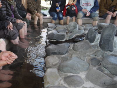 豊泉の足湯画像