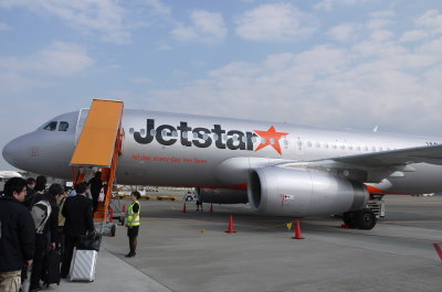 ジェットスター飛行機画像