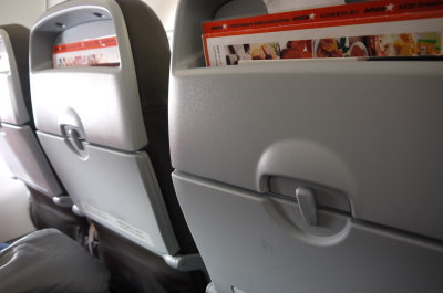 ジェットスター飛行機内画像