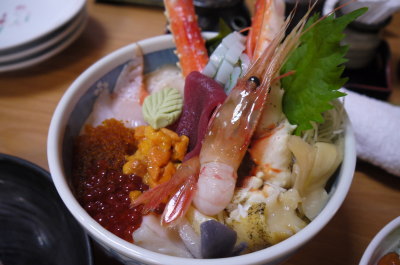 北海道場外市場海鮮丼画像