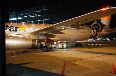 東京成田空港第二ターミナルジェットスターからのバス画像