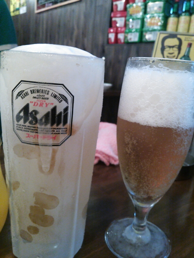 キンキンに冷えたビール画像
