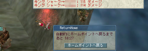 陸にいても…