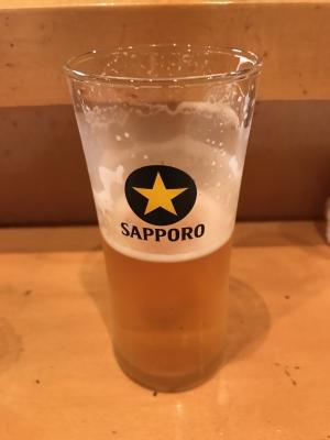 飲みかけビール(笑)
