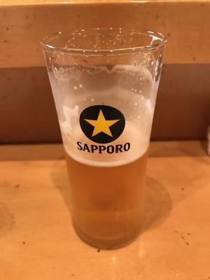 飲みかけビール（笑）