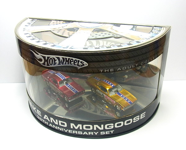 Hotwheels SNAKE & MONGOOSE 35TH ANNIVERSARY SET | I bought this one！