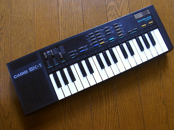 CASIO サンプルトーン SK-1 | I bought this one！