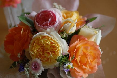母の日の花束