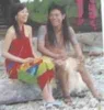 陣釜さんとタヒチでツーショット