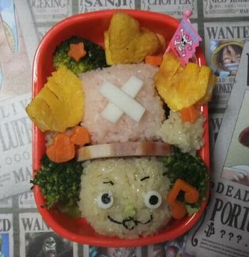 チョッパーのキャラ弁