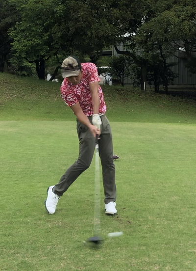 肥田さんティーショット