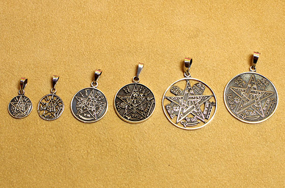 アクセサリー ペンダント チャーム シルバー925 メキシコ メキシカンジュエリー メキシカンシルバー お守り 魔除け テトラグラマトン