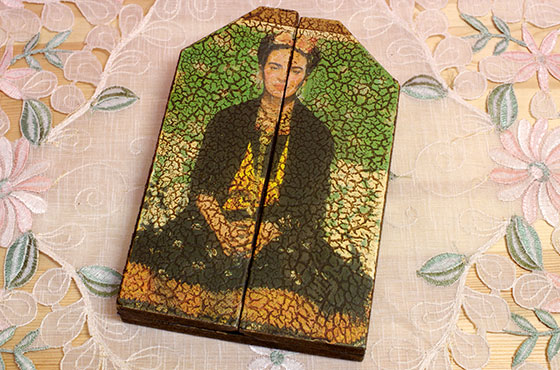 インテリア メキシコ 壁掛け 壁飾り メキシカンインテリア おしゃれ かわいい フリーダ・カーロ frida kahlo フリーダ お守り