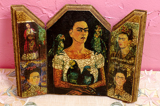 インテリア メキシコ 壁掛け 壁飾り メキシカンインテリア おしゃれ かわいい フリーダ・カーロ frida kahlo フリーダ お守り