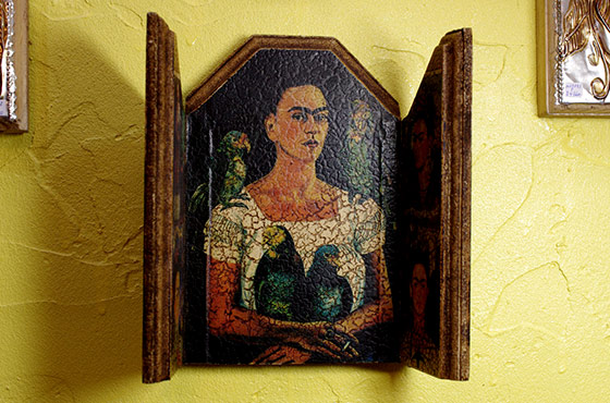 インテリア メキシコ 壁掛け 壁飾り メキシカンインテリア おしゃれ かわいい フリーダ・カーロ frida kahlo フリーダ お守り