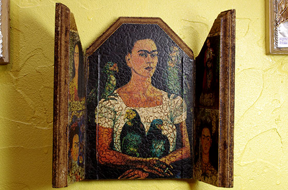 インテリア メキシコ 壁掛け 壁飾り メキシカンインテリア おしゃれ かわいい フリーダ・カーロ frida kahlo フリーダ お守り