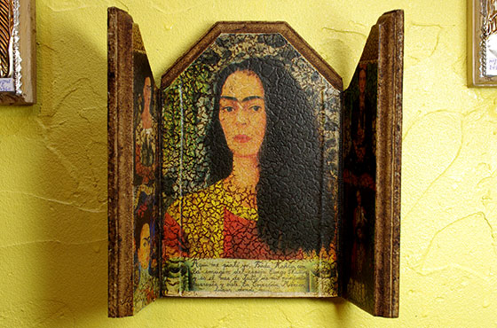 インテリア メキシコ 壁掛け 壁飾り メキシカンインテリア おしゃれ かわいい フリーダ・カーロ frida kahlo フリーダ お守り