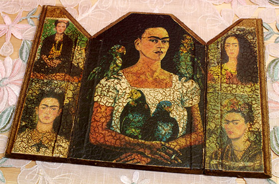 インテリア メキシコ 壁掛け 壁飾り メキシカンインテリア おしゃれ かわいい フリーダ・カーロ frida kahlo フリーダ お守り