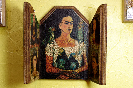 インテリア メキシコ 壁掛け 壁飾り メキシカンインテリア おしゃれ かわいい フリーダ・カーロ frida kahlo フリーダ お守り