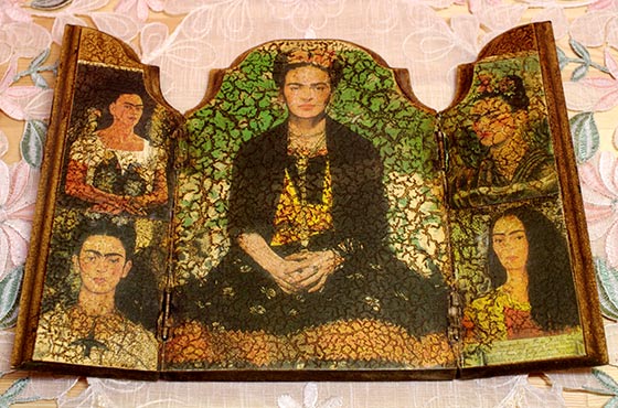 インテリア メキシコ 壁掛け 壁飾り メキシカンインテリア おしゃれ かわいい フリーダ・カーロ frida kahlo フリーダ お守り