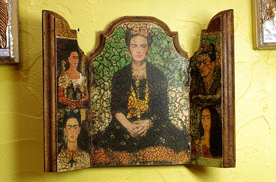 インテリア メキシコ 壁掛け 壁飾り メキシカンインテリア おしゃれ かわいい フリーダ・カーロ frida kahlo フリーダ お守り