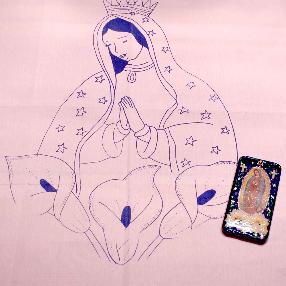 メキシコ 刺繍 刺繍用布 生地 ファブリック 手芸 手芸用品 ハンドメイド エスニック雑貨 エスニック刺繍