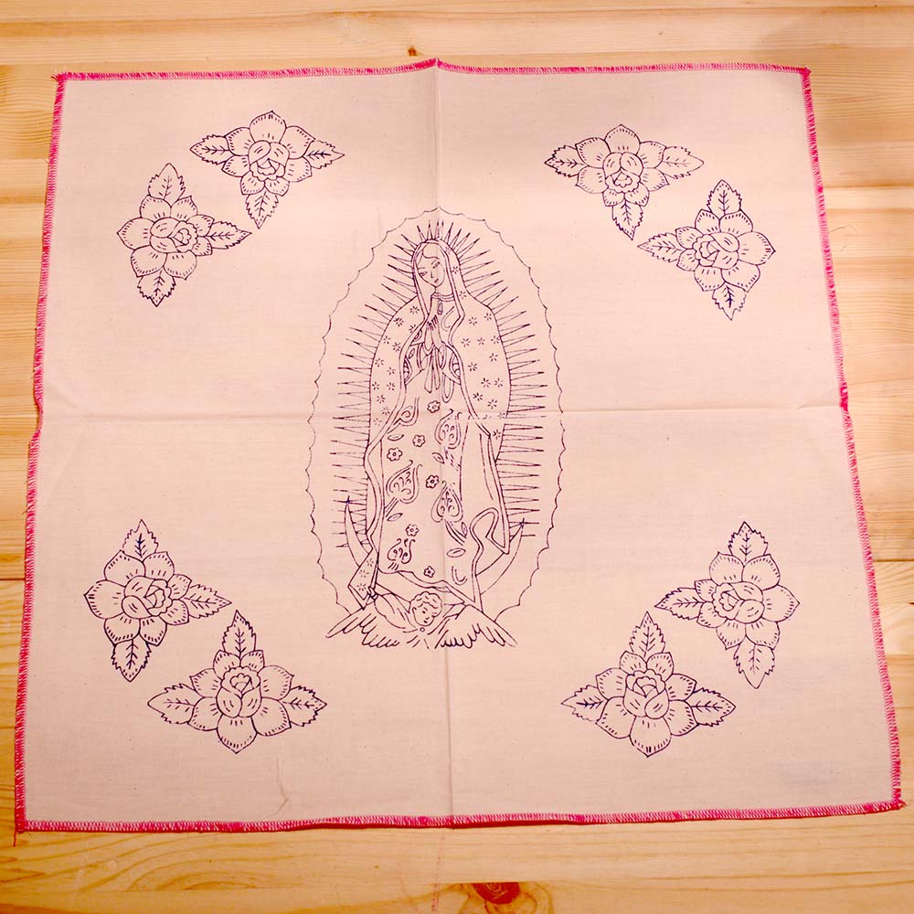 メキシコ 刺繍 刺繍用布 生地 ファブリック 手芸 手芸用品 ハンドメイド エスニック雑貨 エスニック刺繍