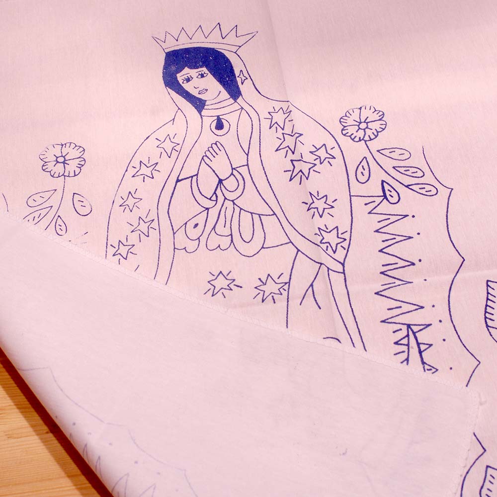 メキシコ 刺繍 刺繍用布 生地 ファブリック 手芸 手芸用品 ハンドメイド エスニック雑貨 エスニック刺繍