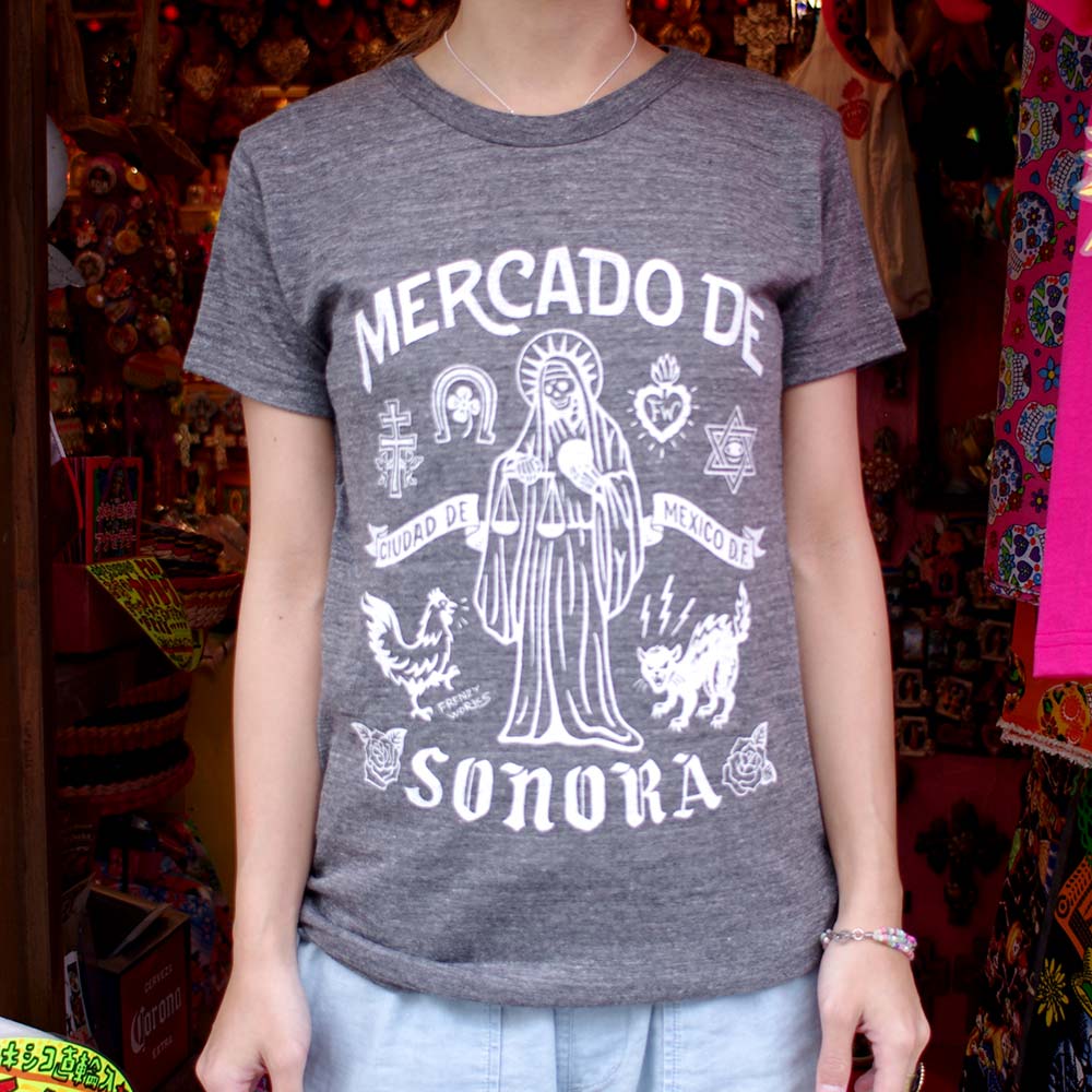 FRENZY WORKS フレンジーワークス メキシコ Tシャツ メキシカンデザイン 服 ウェア メルカドソノラ SONORA サンタムエルテ