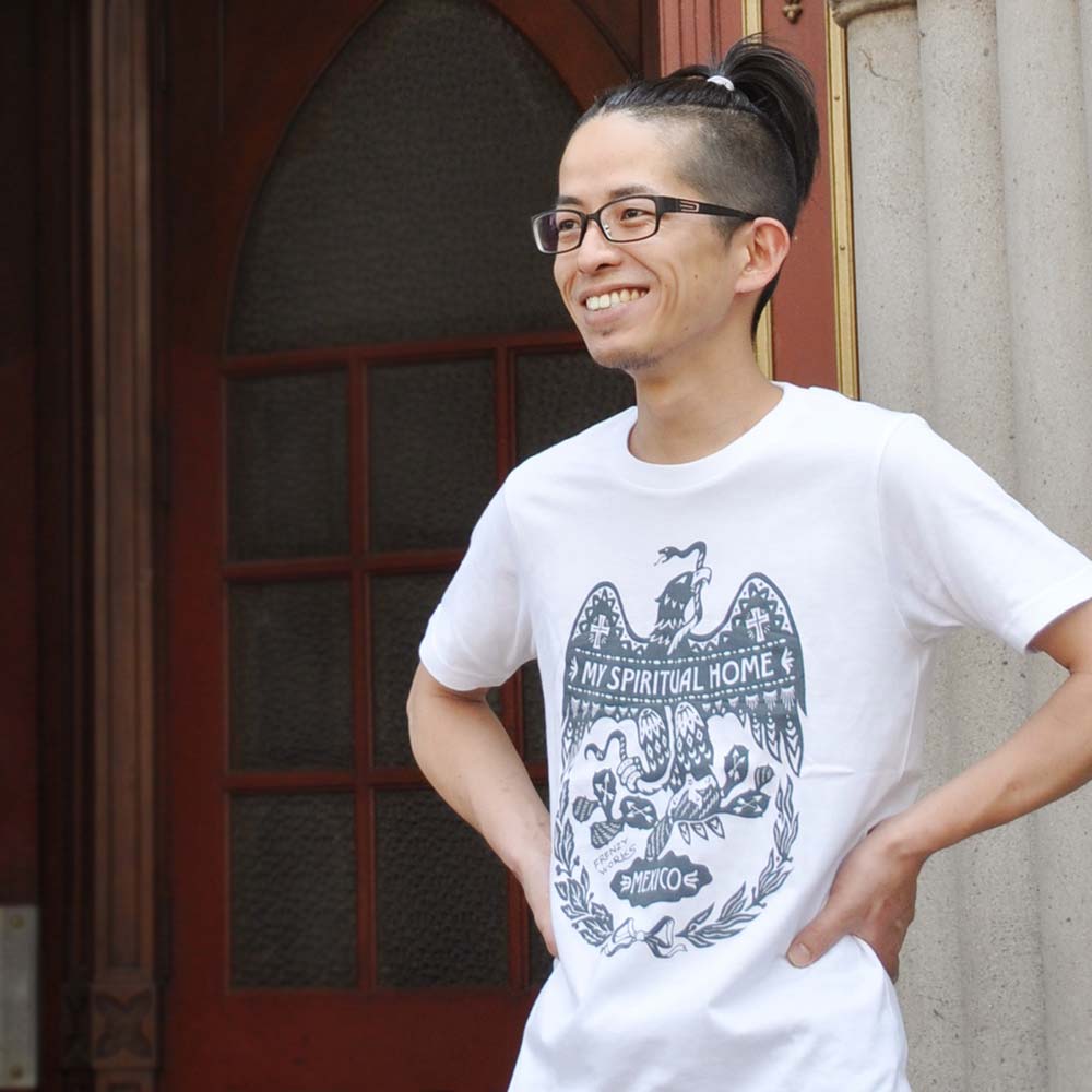 FRENZY WORKS フレンジーワークス メキシコ Tシャツ メキシカンデザイン 服 ウェア イーグル メキシコ国旗