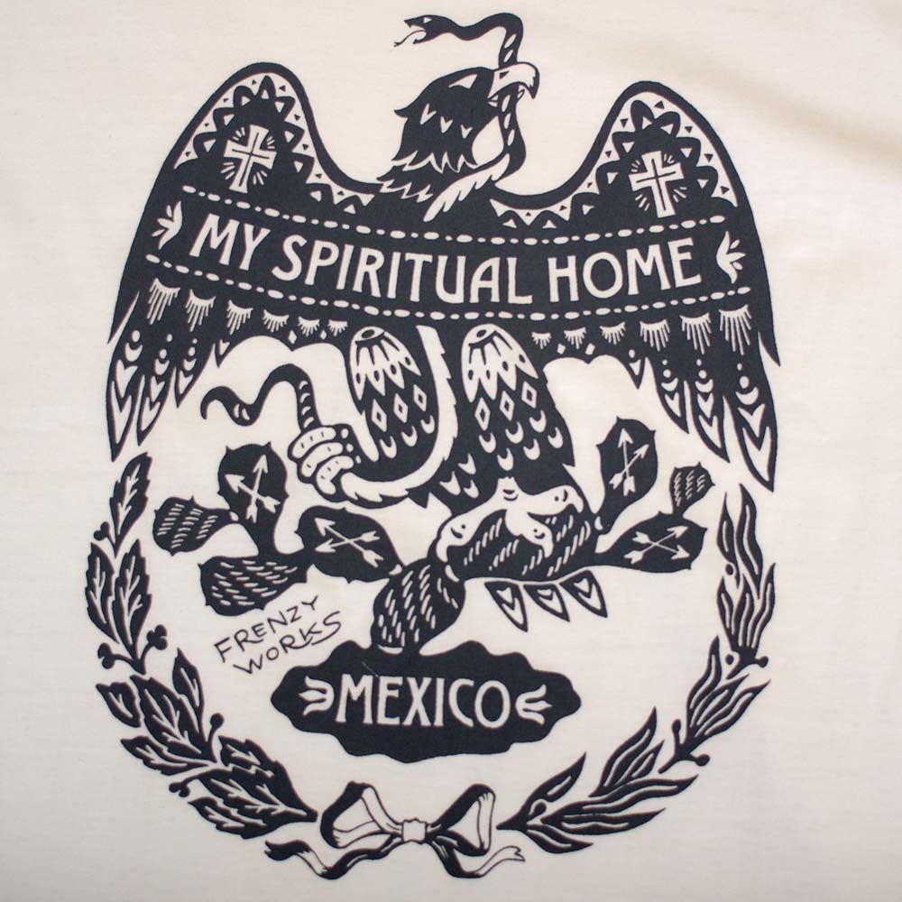 FRENZY WORKS フレンジーワークス メキシコ Tシャツ メキシカンデザイン 服 ウェア イーグル メキシコ国旗