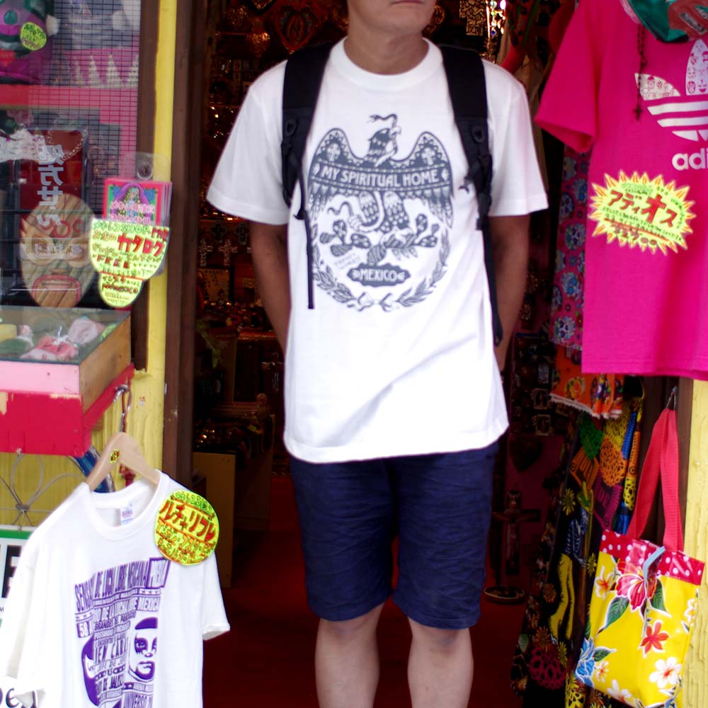 FRENZY WORKS フレンジーワークス メキシコ Tシャツ メキシカンデザイン 服 ウェア イーグル メキシコ国旗