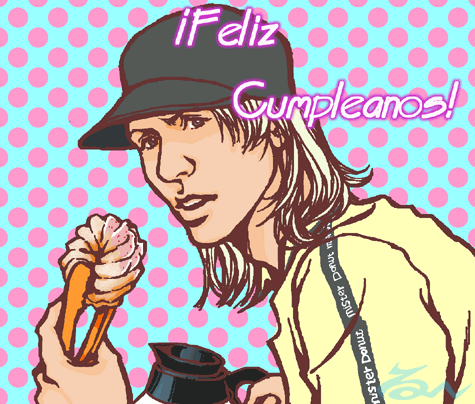 グティさんお誕生日イラスト