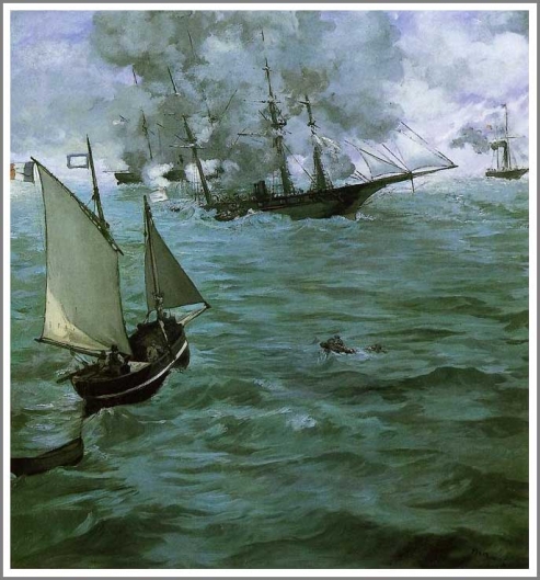 印象派風 船と海の風景画 マネが描く海 | アート名画館 公式ブログ
